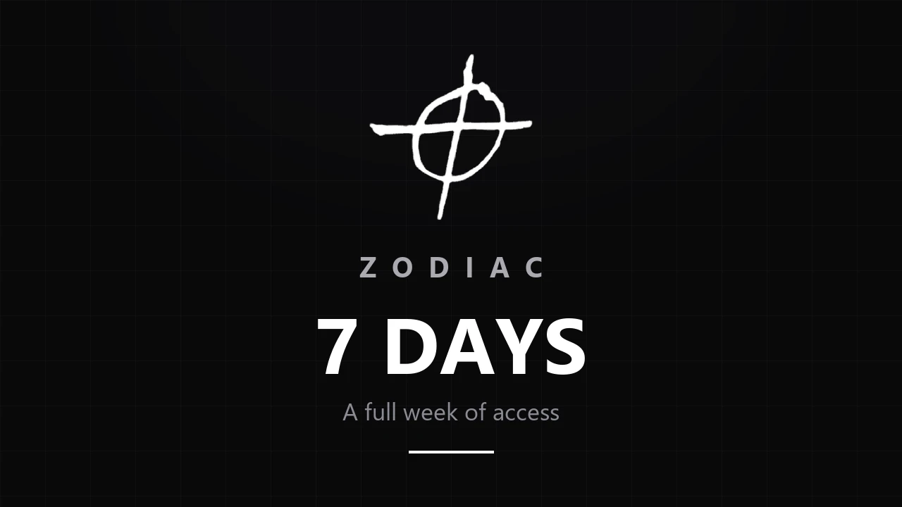 Zodiac 7 Days